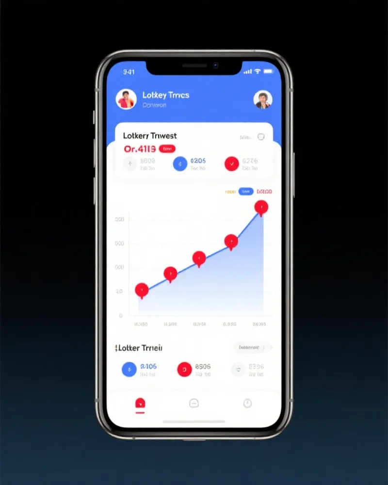 快乐8走势图App界面展示